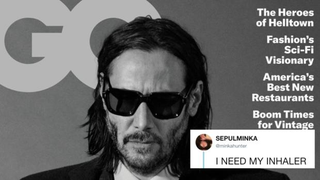 Illustration for article titled Keanu Reeves' Photographs In GQ Are One Big Thirst Trap For Twitter
